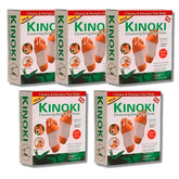 Kit 5 Pacotes Adesivos Kinoki Para os Pés - Renovação e Vitalidade