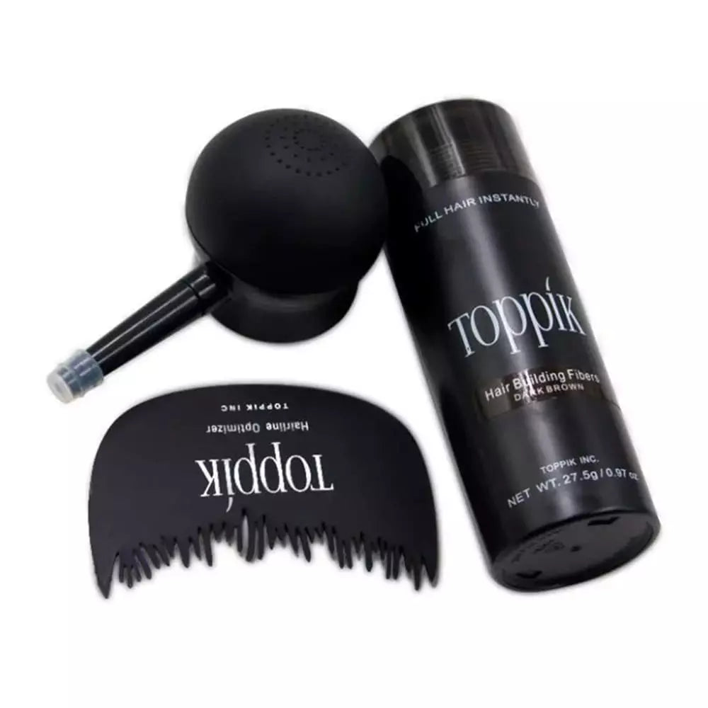 Kit 4 Toppik Hair Fiber - Solução Para Problemas Capilares