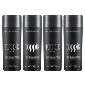 Kit 4 Toppik Hair Fiber - Solução Para Problemas Capilares