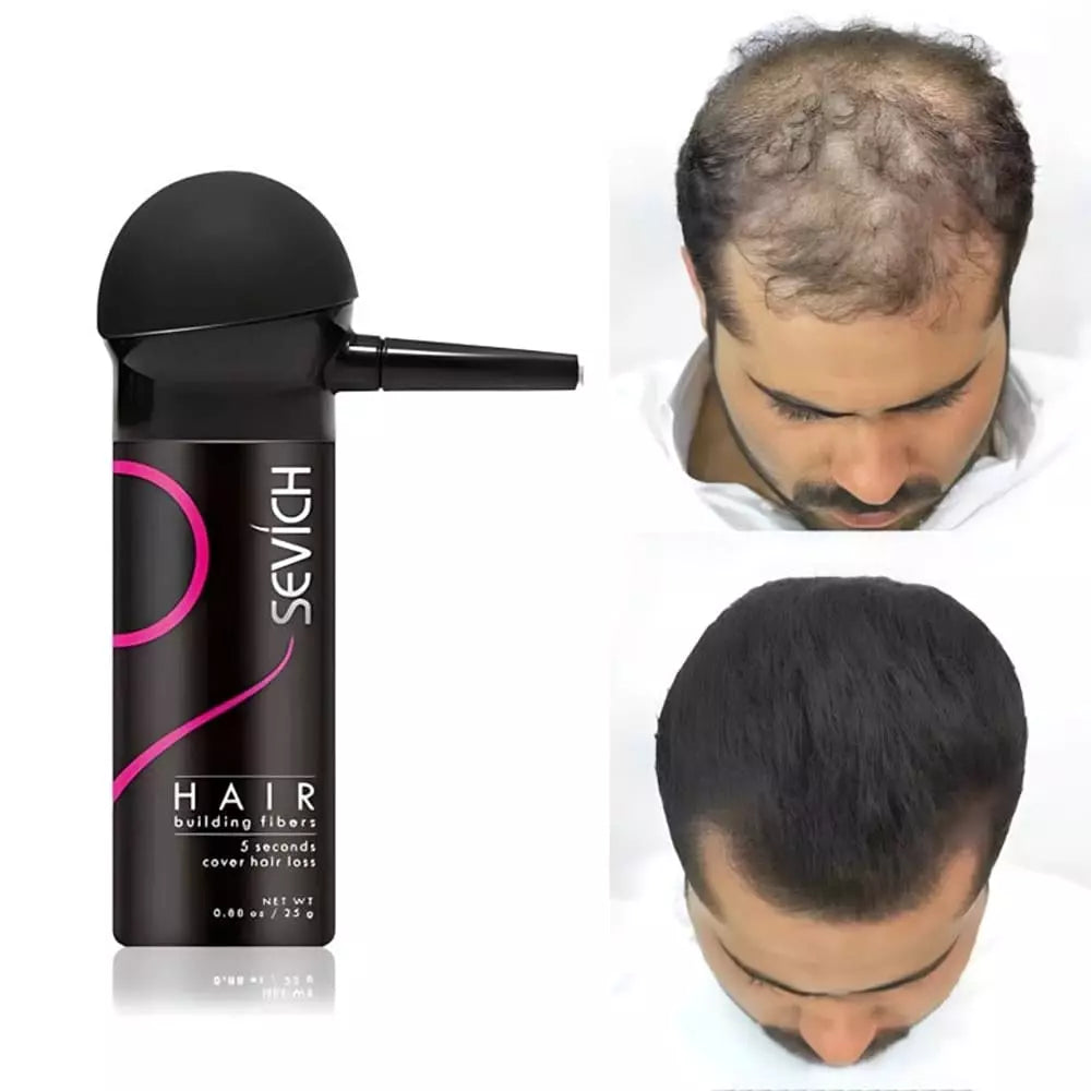 Kit 4 Sevich Hair Fibra Capilar em Pó - Solução Para Problemas Capilares