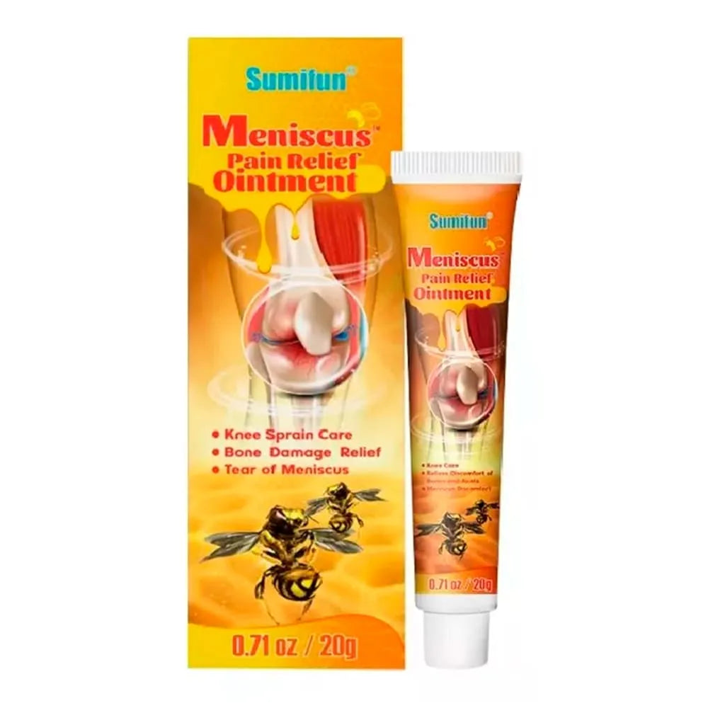 Kit 5 Creme Meniscus - Fórmula Natural com Extrato de Abelha | Entrega Rapidinho