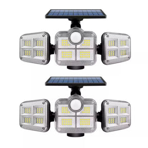 Refletor Led Solar Com 3 Cabeças 800W | Entrega Rapidinho