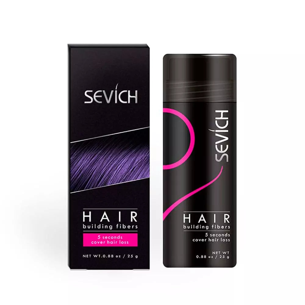 Kit 4 Sevich Hair Fibra Capilar em Pó - Solução Para Problemas Capilares